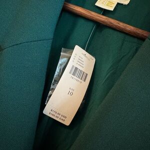 Anthropologie Maeve Evergreen Green Jacket NWT $100 off! 💚